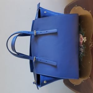 Borse in Pelle Made in Italy blue purse -FINAL PRICE